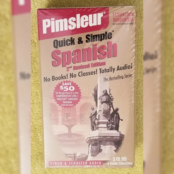 Pimsleur Quick & Simple Spanish 2nd Revised Edition 2002 - Picture 1 of 2